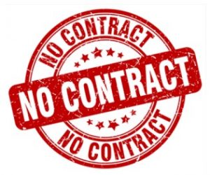 About Us: No Contracts